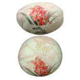 Round Orchid Dog Bed