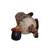 Tough Chew Squirrel Dog Toy Set