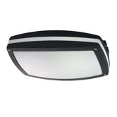 Hudson  Rectangular Wall Sconce in Matte Black
