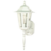 Cornerstone 18"  Wall Lantern in White
