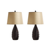 Tracey Lamps in Espresso Gold (Set of 2)
