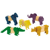 Safari Animal Block Mates