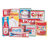 Play Kitchen Wooden Grocery Products