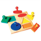 Geometric Shape Puzzle Board