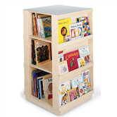44" H Big Book Four Sided Library Book Shelves