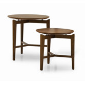 Symbol Round Wooden Coffee Table