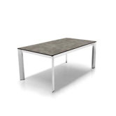 Baron 7240 cm Dining Extending Dining Table Set With 6  Online Wooden Chairs