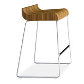 Mood Metal and Wood Barstool