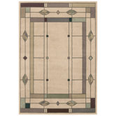 Mission Leaf Beige Rug