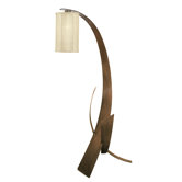 Aizen Floor Lamp in Hammered Ore