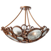 Recycled Fascination Semi Flush Mount Ceiling Light