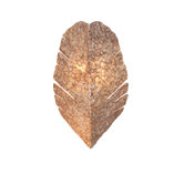 Banana Leaf Two Light Wall Sconce with Crushed Stained Capiz