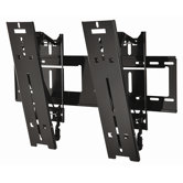 Ultra-Slim Large Tilting Wall Bracket for 37-56" Screens in Gloss Black
