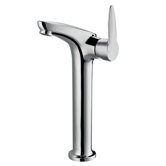 Single Hole Vessel Faucet with Single Handle