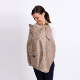 Nursing Cover in Khaki Berry