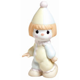 "Birthday Train Bless The Days Of Our Youth" Clown Figurine