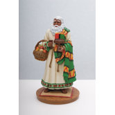 "African American Santa" Limited Edition African American Santa Figurine