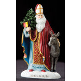 "Belgium" Belgium Santa Figurine