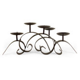 Wrought Iron Centerpiece Candelabra