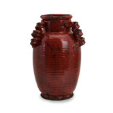 Tall Garnet Urn