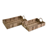 Castel Trays (Set of 2)