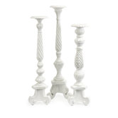 Stella Polyresin Candlestick (Set of 3)