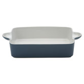 Bia Scoop Large Rectangular Roaster in Teal