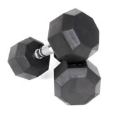 8 lbs Rubber Encased Octagonal Dumbbells