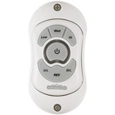 Reversible Fan and Light Remote in Light Almond