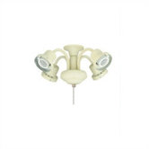 Four Light Traditional Ceiling Fan Light Fitter