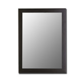 Highland Mirror in Satin Black