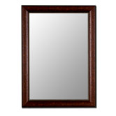 Cameo Collection Mirror in Textured Rust Copper Gold