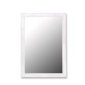 Nuevo Mirror in Glossy White
