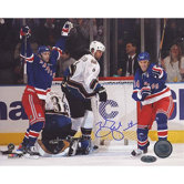 NHL Brendan Shanahan Celebrates Career Goal Autographed