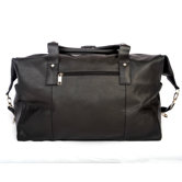 Milano Valentino 19" Leather Travel Duffel