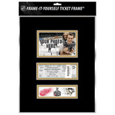 NHL 2009 Stanley Cup Frame-It-Yourself Ticket Frame - Pittsburgh Penguins