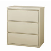42" Wide 3 Drawer Lateral File Cabinet