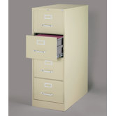 25" Deep Commercial 4 Drawer Legal Size High Side Vertical File Cabinet