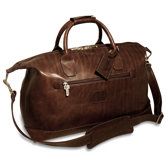 Saddle 19" Leather Carry-On Duffel