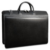 Prestige Triple Gusset Zip Top Briefcase