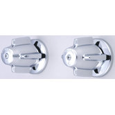 Volume Control Bath Valve Shower with 6" Centers