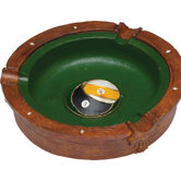 Novelty Items Eight and Nine Ball Ash Tray