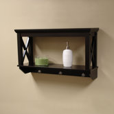 X-Frame Bathroom Wall Shelf