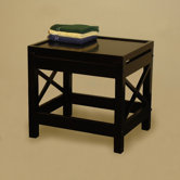 X-Frame Bathroom Stool