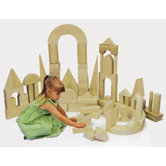 680 Piece Hardwood Building Block Set