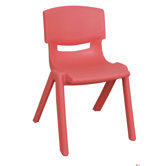 12" Polypropylene Classroom Stackable Chair