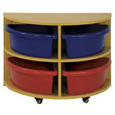 Half Circle Low Storage Center
