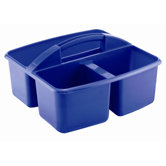 Three Compartment Small Plastic Art Caddy