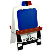 Police Car Easel