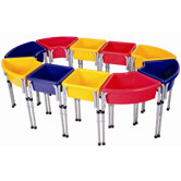 10 Station Sand & Water Center with Lids